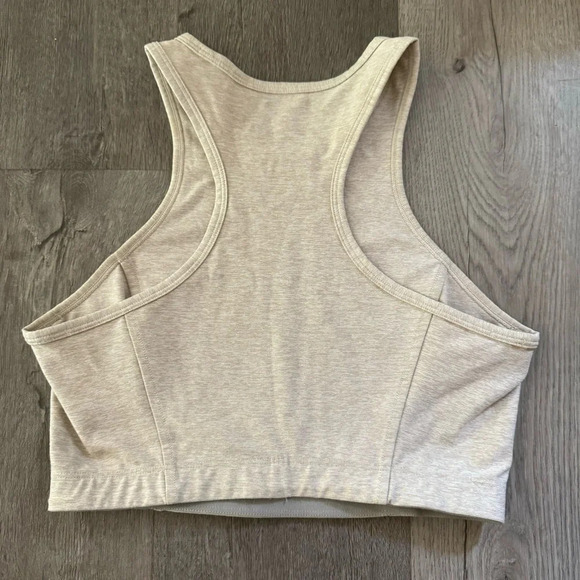 Outdoor Voices cream Athena unlined crop top size S - Picture 3 of 3